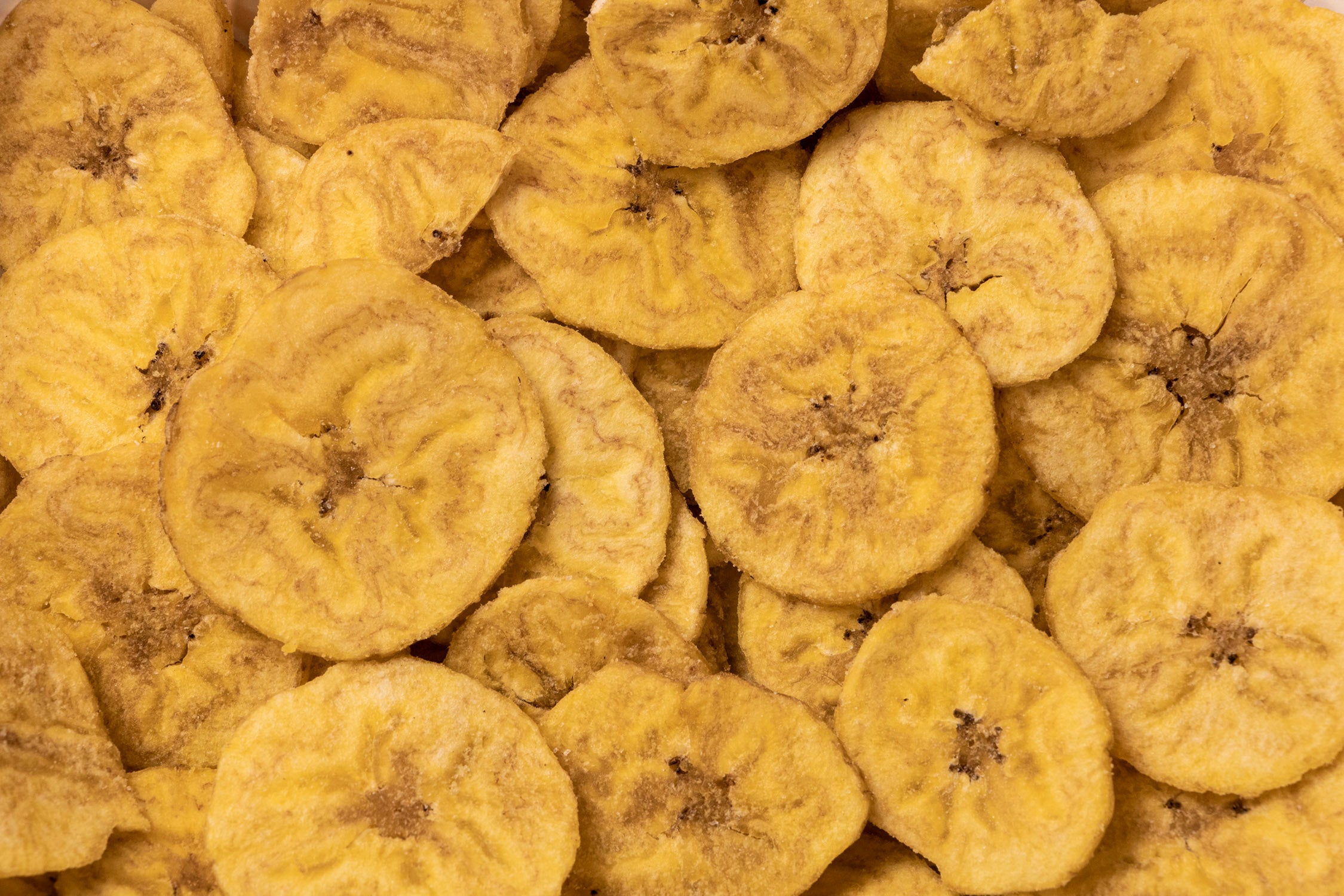 Salted plantain chips