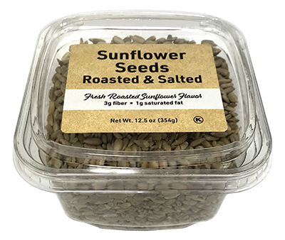 roasted sun flower seeds Sunflower Seeds: Roasted & Salted (No Shell), 11 oz Container