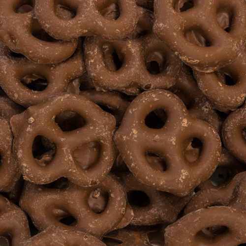Milk Chocolate Covered Pretzels | Woodstock Farms