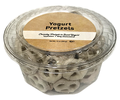 Yogurt Covered Pretzels, 14 oz Container - 12 Pack
